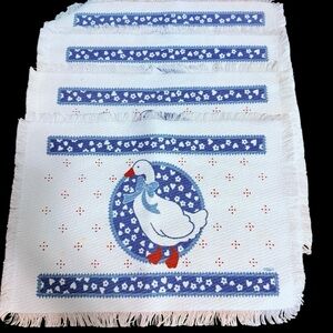 Four Vintage 1990’s Goose Placats
